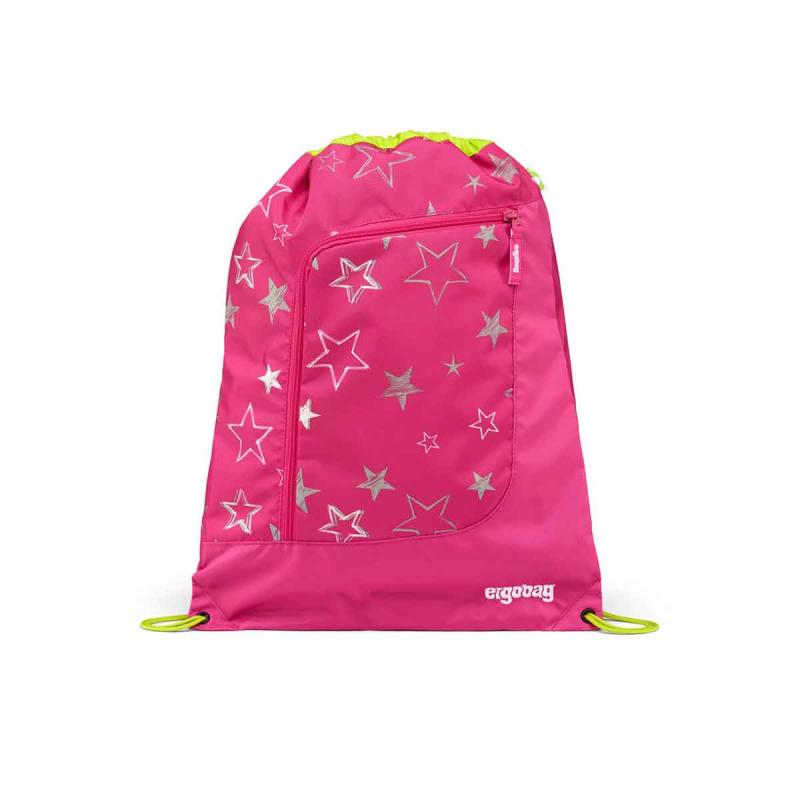 Ergobag Prime Gymnastiktaske Starlightbear i Pink - Stilfuld!
