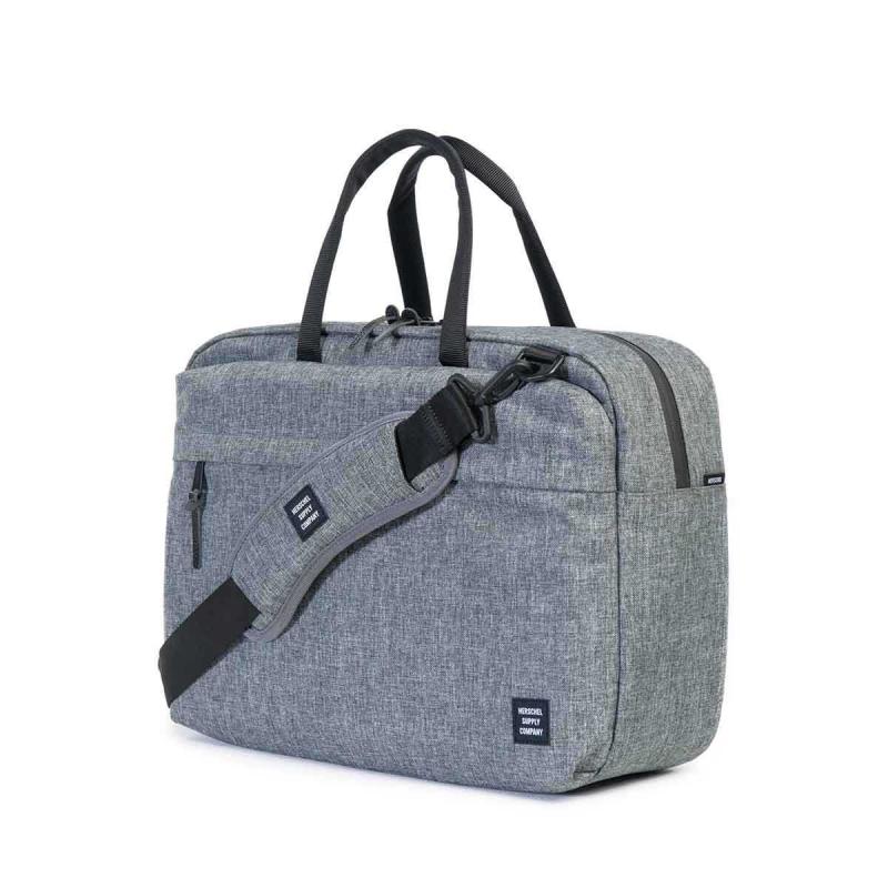 Herschel Sandford Messenger Skuldertaske - Grå Udsalg