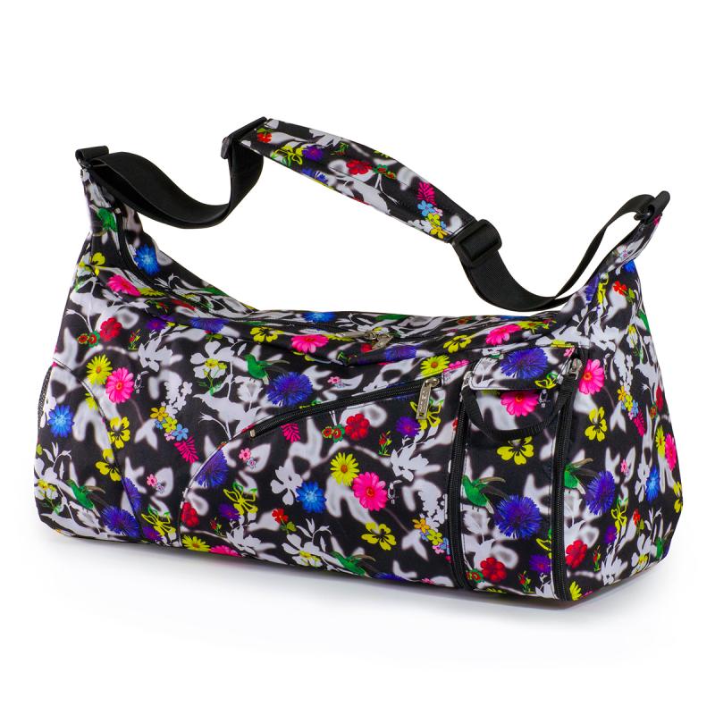 Farverig Jeva Duffel Bag Colibri – Praktisk Rejsetaske