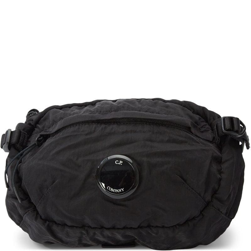 Cp Company – Sort Nylon B Crossbody Taske til Hverdagsbrug