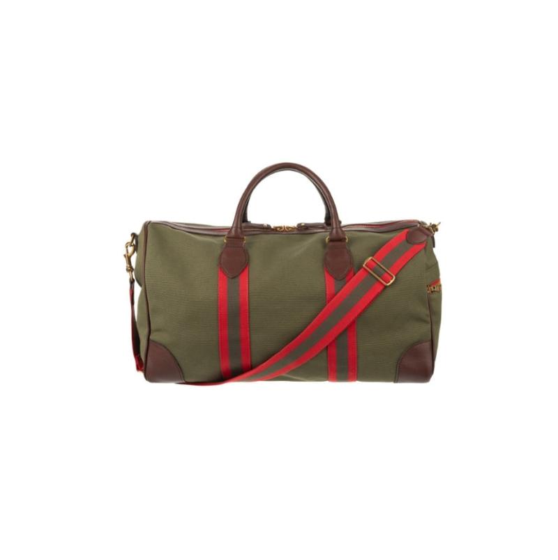 Weekend Duffle Bag i Grøn Lærred – Fantastisk Tilbud!