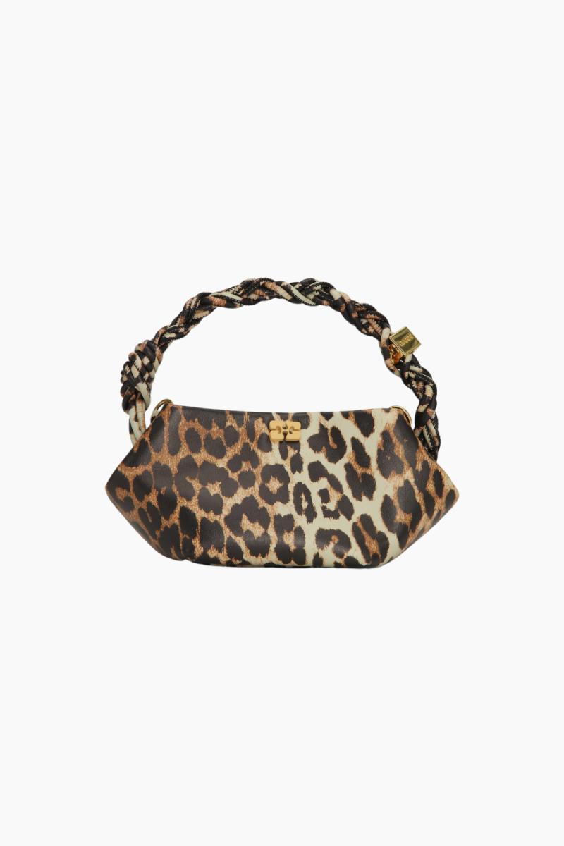 Ganni Bou Bag Mini - Leopardprint - Hurtig Levering!