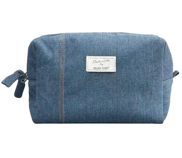 Gillian Jones Denim Toilettaske 10074 - Fantastisk tilbud!