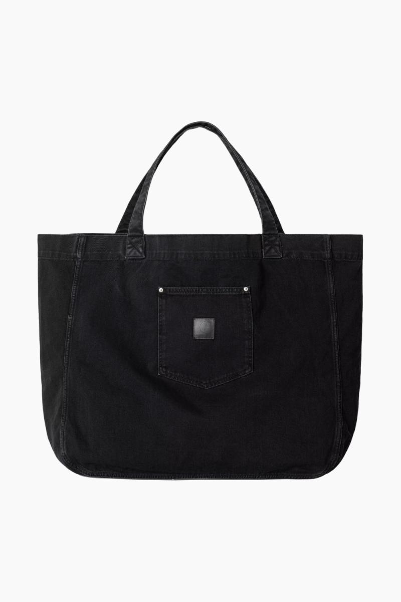 Elegant Sort Rivet Tote Bag fra Carhartt Wip - Perfekt til Hverdag