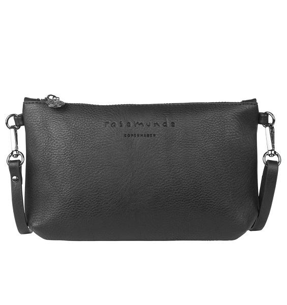 Elegant Sortoxid Clutch fra Rosemunde – Must-Have Taske!
