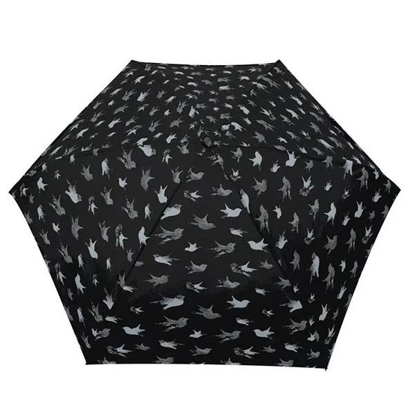 Smati Fugle Taskeparaply – Elegant Regnbeskyttelse til Dig