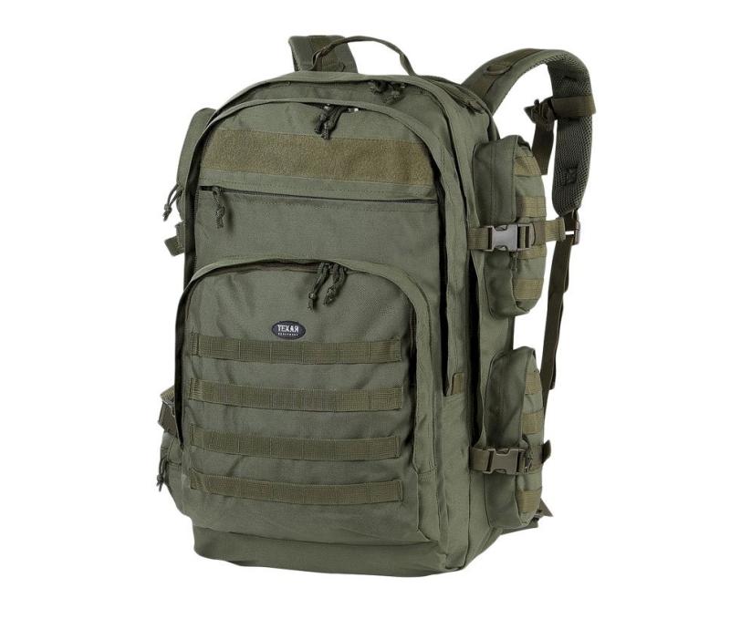 Stor Militær Rygsæk Grizzly 65L i Army Grøn – Fantastisk Tilbud!