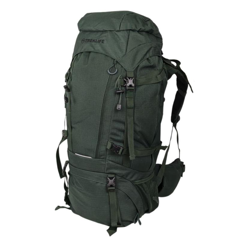 Treklife 65L Vandrerygsæk – Grøn Udsalg!
