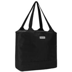 Anndora 2-i-1 Indkøbstaske – Sort på tilbud!