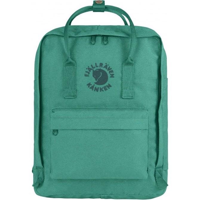 Fjällräven Re-Kånken Skoletaske i Emerald – Hurtig Levering!