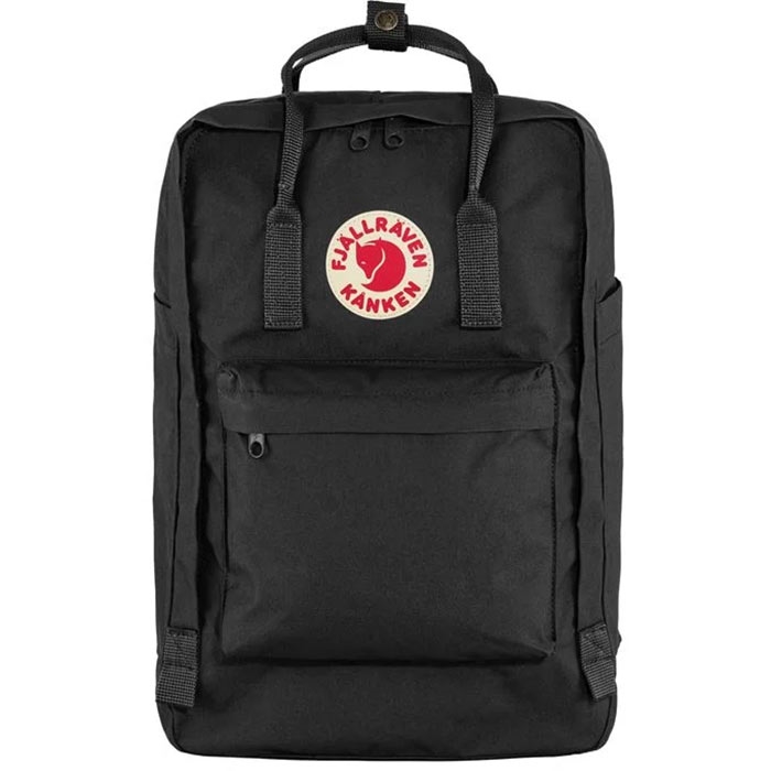 Fjällräven Kånken Laptop Rygsæk - Sort Tilbud!