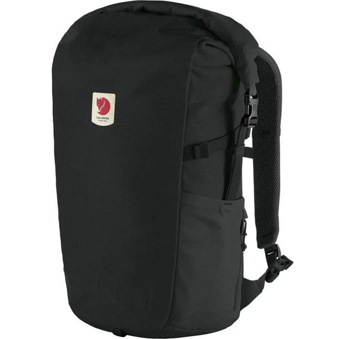 Fjällräven Ulvå Rolltop 30 L – Elegant Sort Hverdagstaske