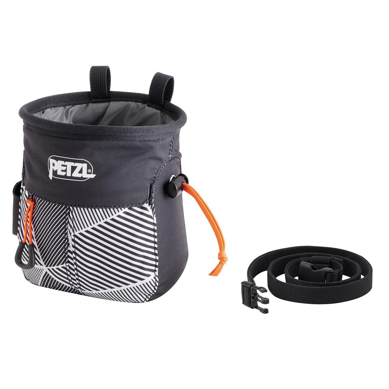 Petzl Sakapoche Kalkpose - Sort Black Dazzle til Klatring