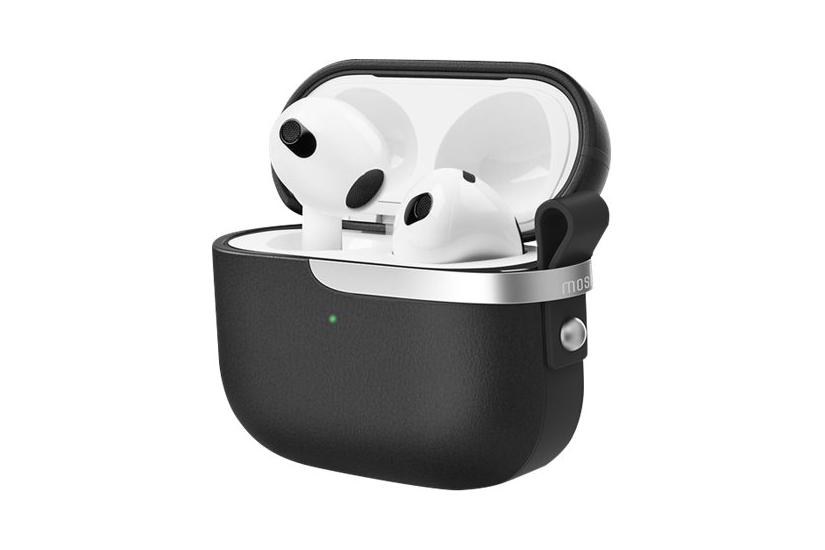 Moshi Pebbo Luxe – Elegant etui til trådløse ørepropper