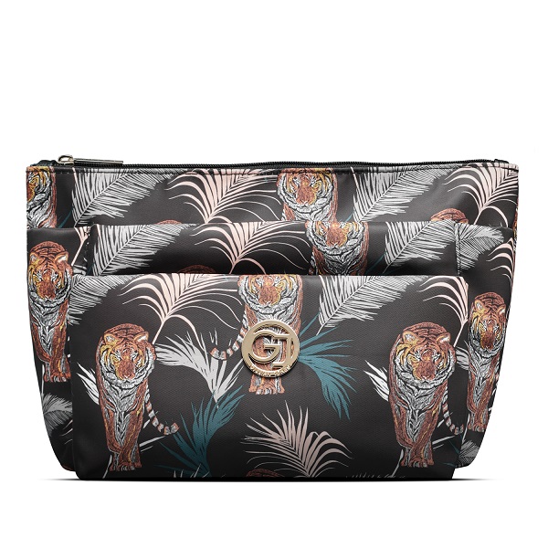 Gillian Jones Jungle Tiger Kosmetiktaske – Elegant Rejsetaske!