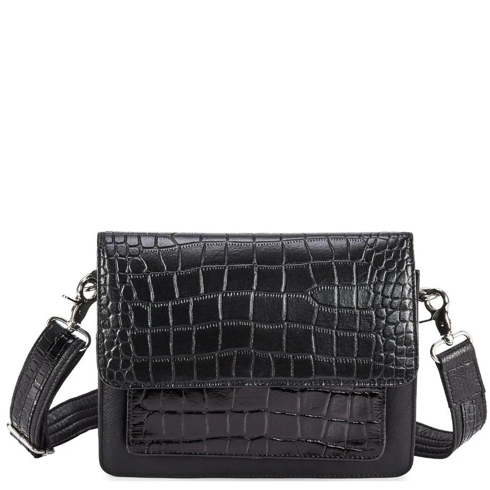 Elegant Sort Crossbody Taske – Et Must-Have Tilbehør!