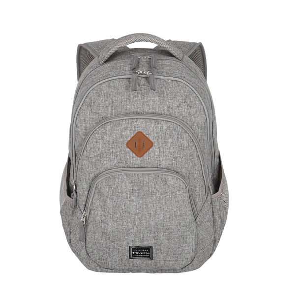 Travelite Basics Melange Rygsæk 15 – Lysegrå Tilbud!