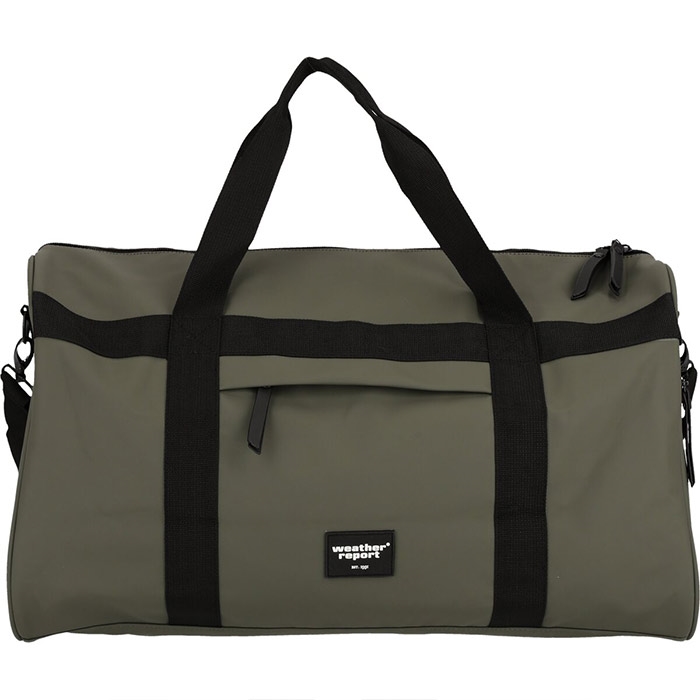Weather Report Bronze PU Duffeltaske 40L – Grøn Supertilbud!