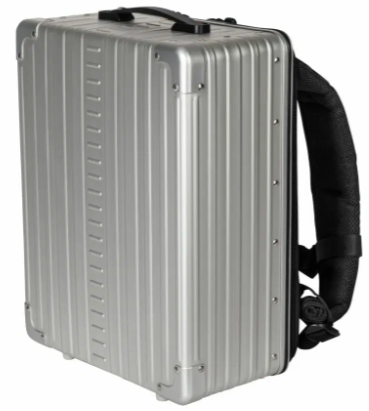 Aleon 16" Sølv Aluminium Rygsæk – Fantastisk Tilbud!