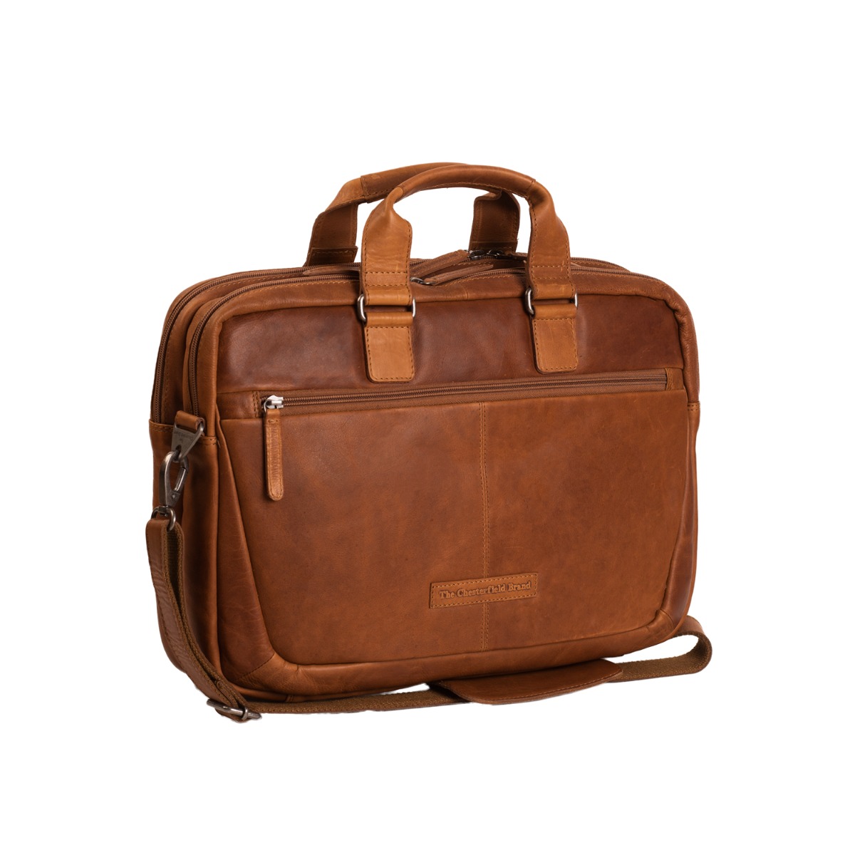 Chesterfield Bags Seth Laptop Taske 15" – Cognac Elegance