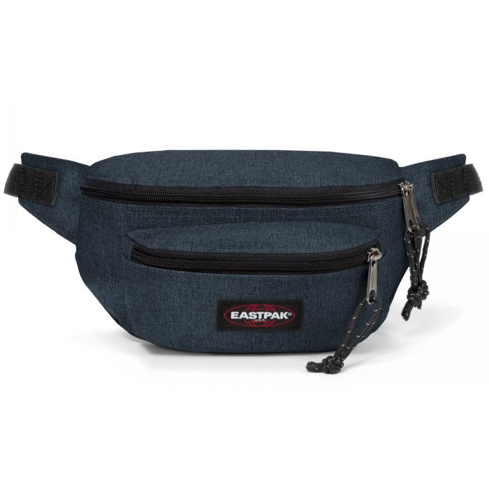 Eastpak Doggy Bag Bæltetaske i Triple Denim - Tilbud!