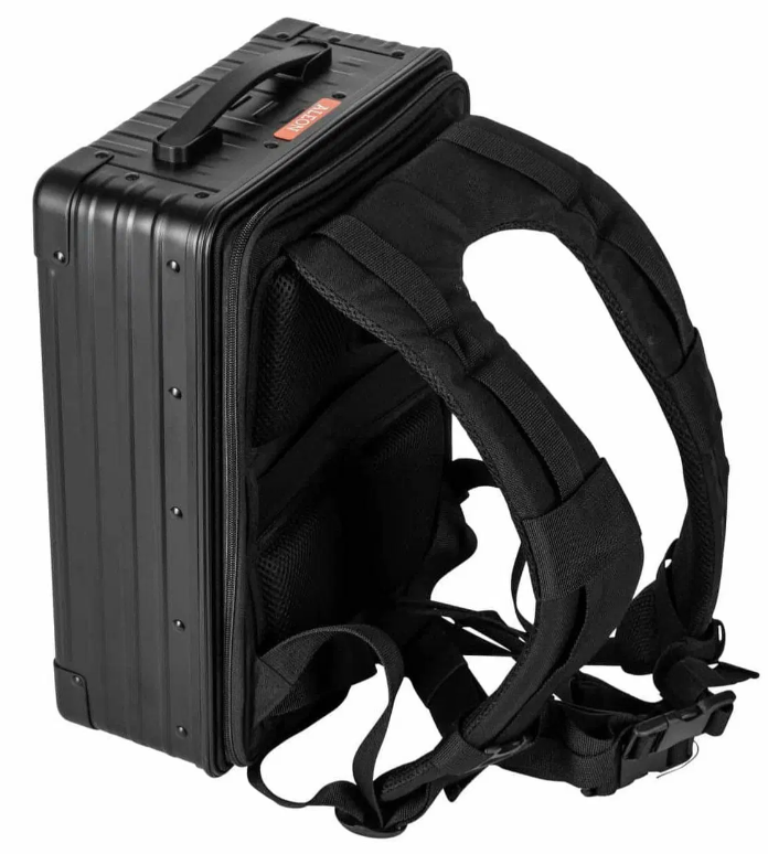 Aleon 17" Aluminiumsrygsæk i Sort – Fantastisk Tilbud!