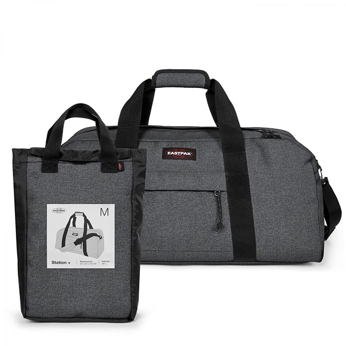 Eastpak Station M Duffeltaske 58L - Sort Supertilbud!