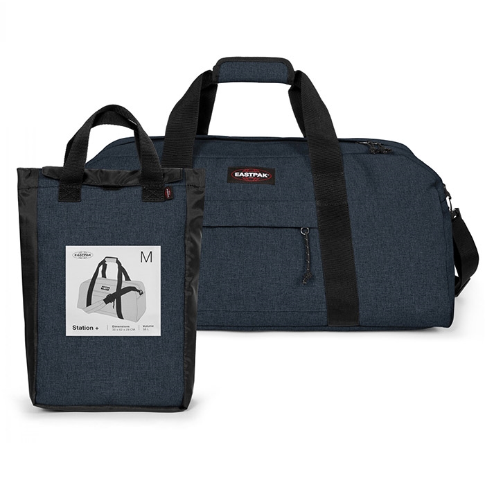Eastpak Station M Duffeltaske 58L – Udsalg i Triple Denim!