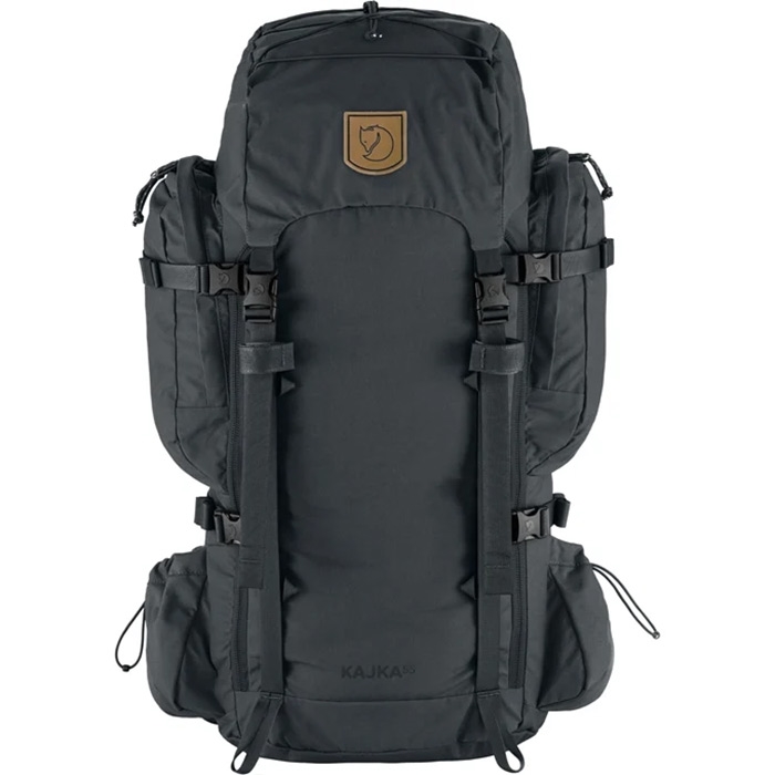 Fjällräven Kajka 55 Ml – Sort Trekkingrygsæk på Udsalg!