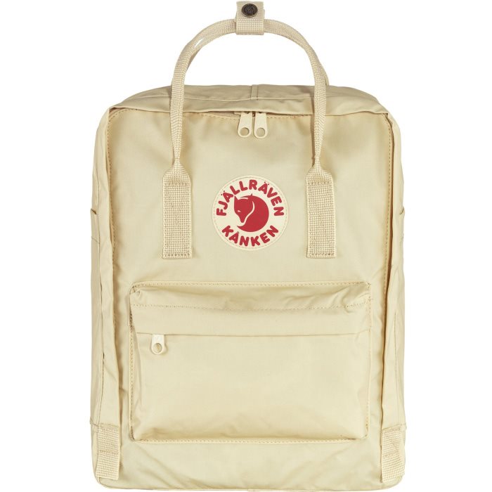 Fjällräven Kånken Sorangedard-light Oak – Skoletaske på tilbud