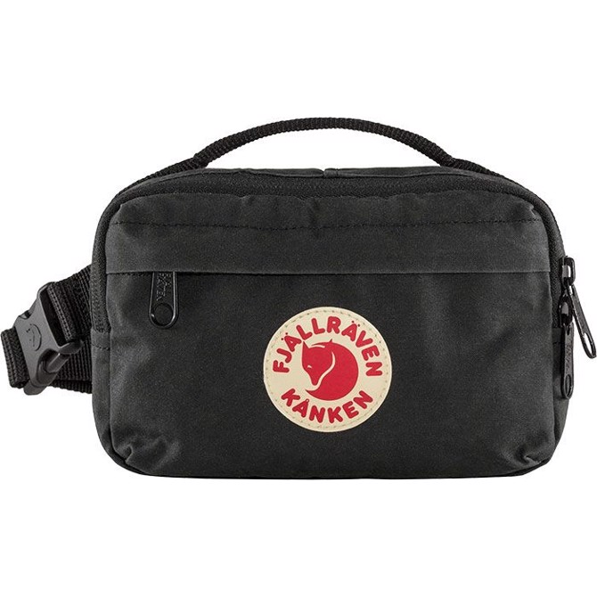 Fjällräven Kånken Hip Pack - Sort Hoftetasker Tilbud