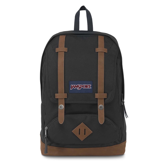 Jansport Cortland 25L Rygsæk – Sort Skoletaske på Tilbud