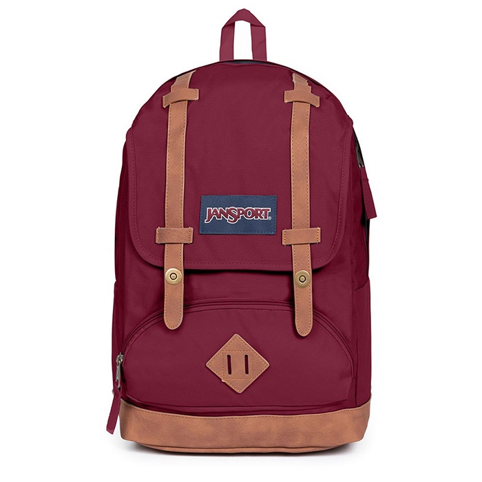 Jansport Cortland 25L Rygsæk – Russet Rød til Skolebrug
