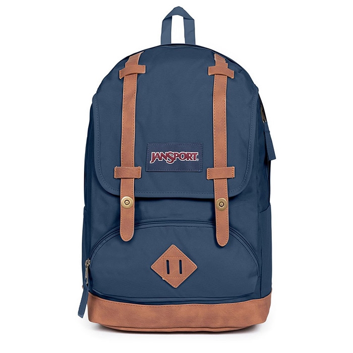 Jansport Cortland 25L Rygsæk i Mørkeblå - Skoletaske på Tilbud
