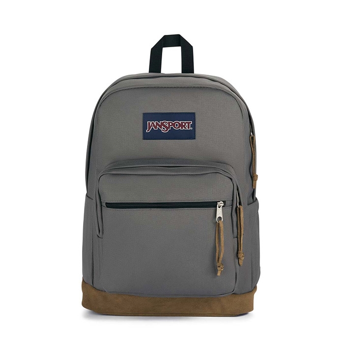 Jansport Right Pack 28L Rygsæk i Grå - Skoletaske Tilbud
