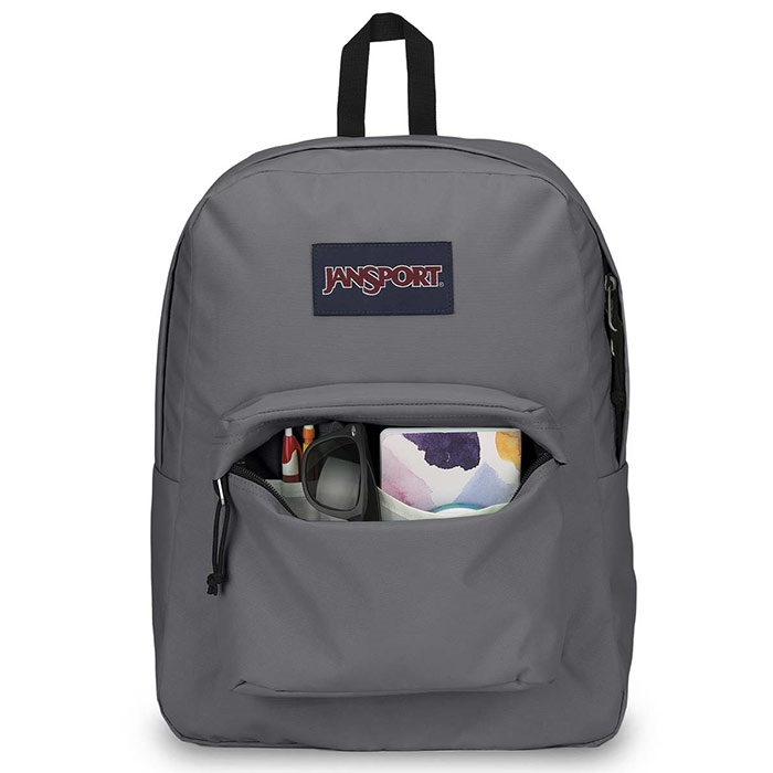 Jansport Superbreak One 26 L – Grå Skoletaske på tilbud!