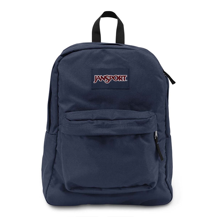 Jansport Superbreak One 26 L - Mørkeblå Skoletaske Tilbud!