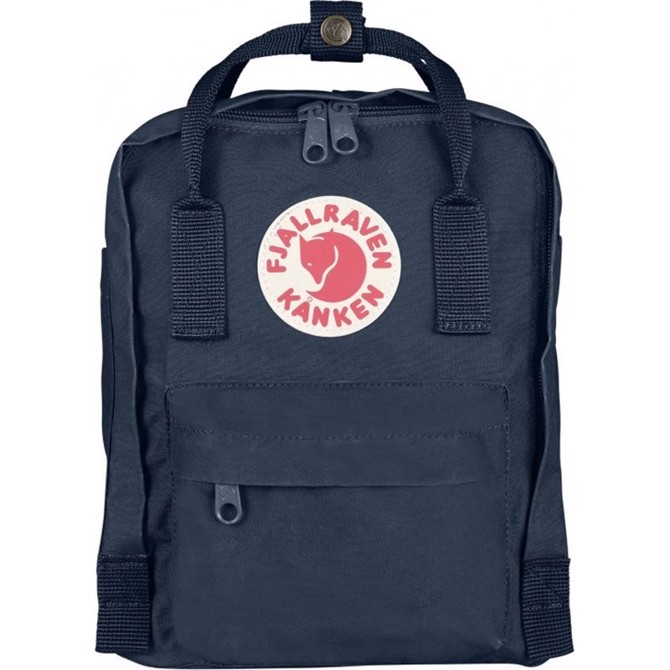Fjällräven Kånken Mini 7L - Mørkeblå Børnetaske på Tilbud