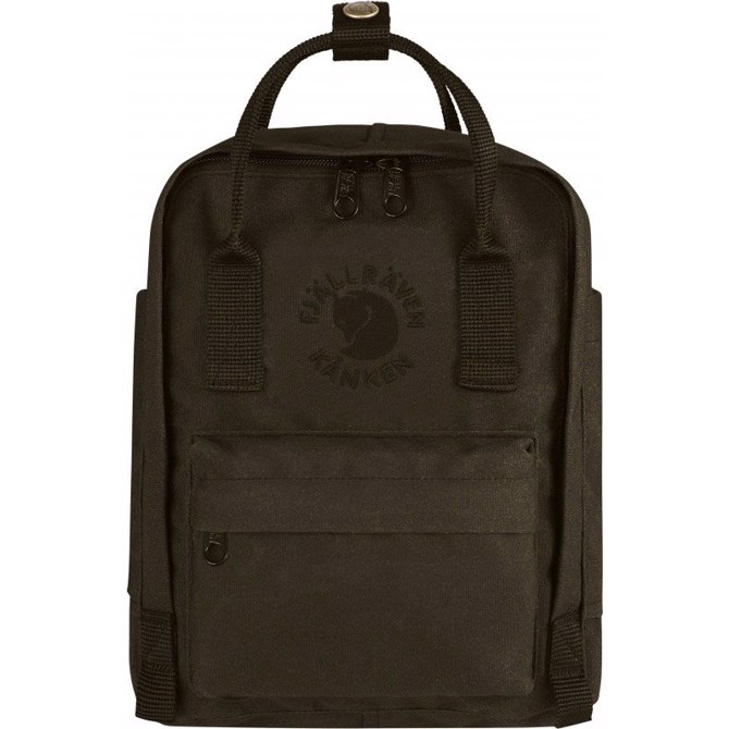 Fjällräven Re-Kånken Mini Børnetaske i Mørkegrøn