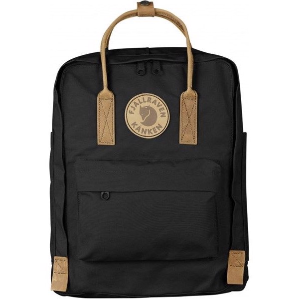 Fjällräven Kånken No 2 - Sort Rygsæk til Skolebrug