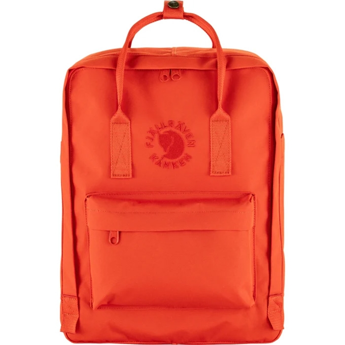 Fjällräven Re-Kånken Rygsæk 16L – Flamme Orange Udsalg!