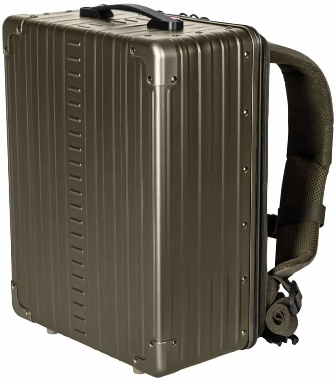 Aleon 17" Aluminium Rygsæk i Bronze – Fantastisk Tilbud!