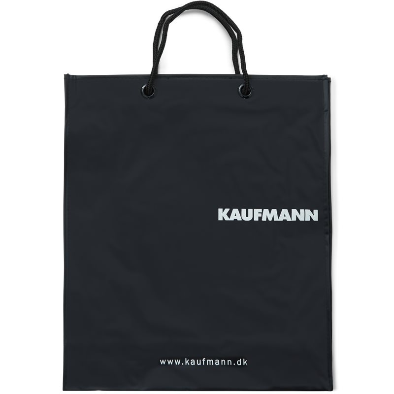 Kaufmann - Medium PVC Taske i Sort - Hurtig Levering!