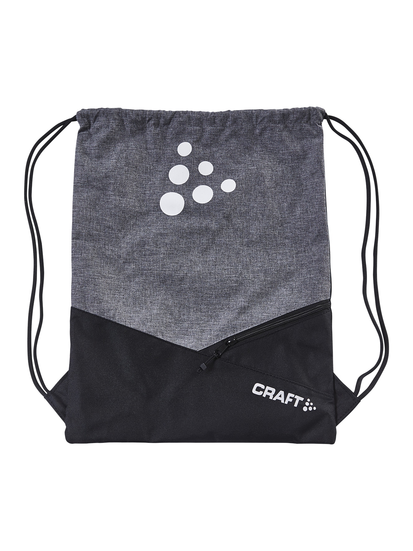 Craft - Squad Gymbag i Mørkegrå Melange/Sort