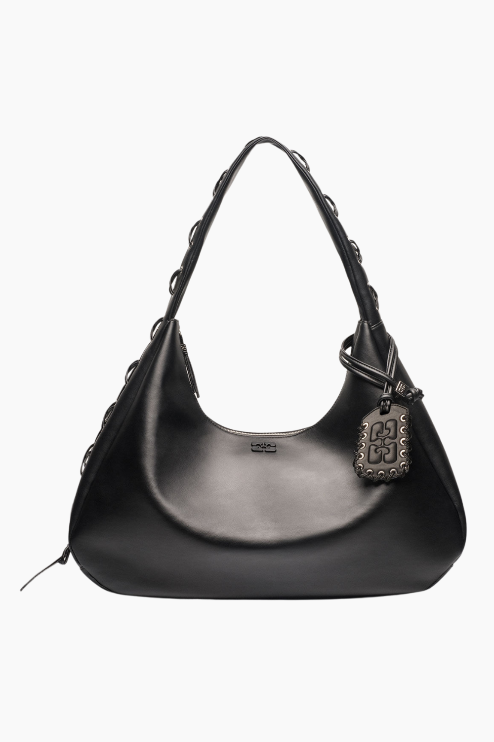 Ganni Bou Bag Hobo XXL – Sort – Fantastisk Tilbud!