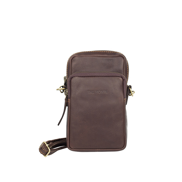 Monte Crossbody Brun – Elegant skuldertaske på tilbud