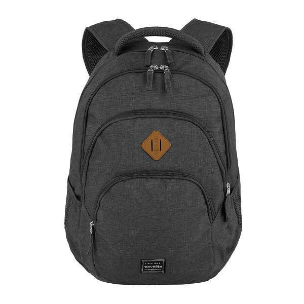Travelite Basics Melange Rygsæk 15 – Antracitgrå Tilbud!