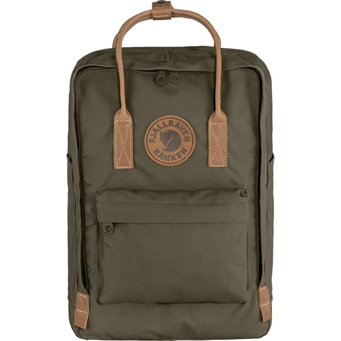 Fj?llr?ven Kånken No 2 Laptop 153939 18l-grøn - Skoletasker  -rygsække