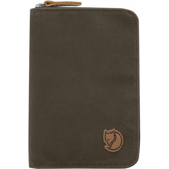 Fjällräven Pasporeskede - Mørkeoliven Passport Wallet