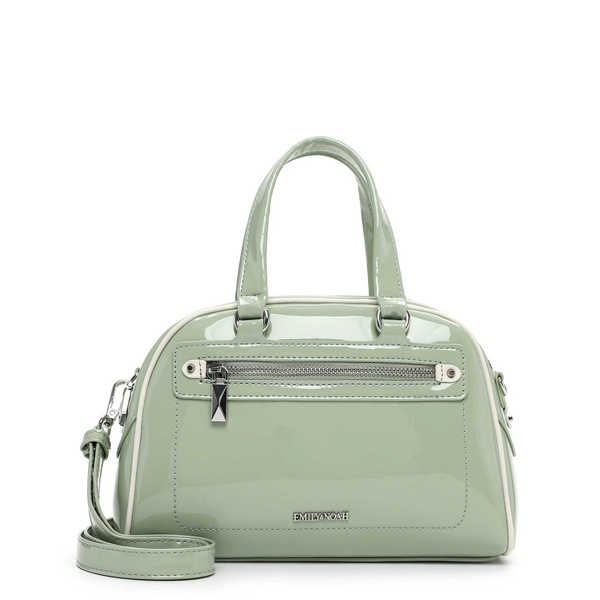 Emily & Noah Håndtaske i Pistachio Lak – Fantastisk Tilbud!